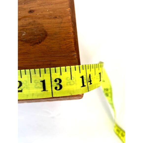 Vintage 1975 Handmade heavy Stool Signed Dik Bergman - Picture 8 of 10